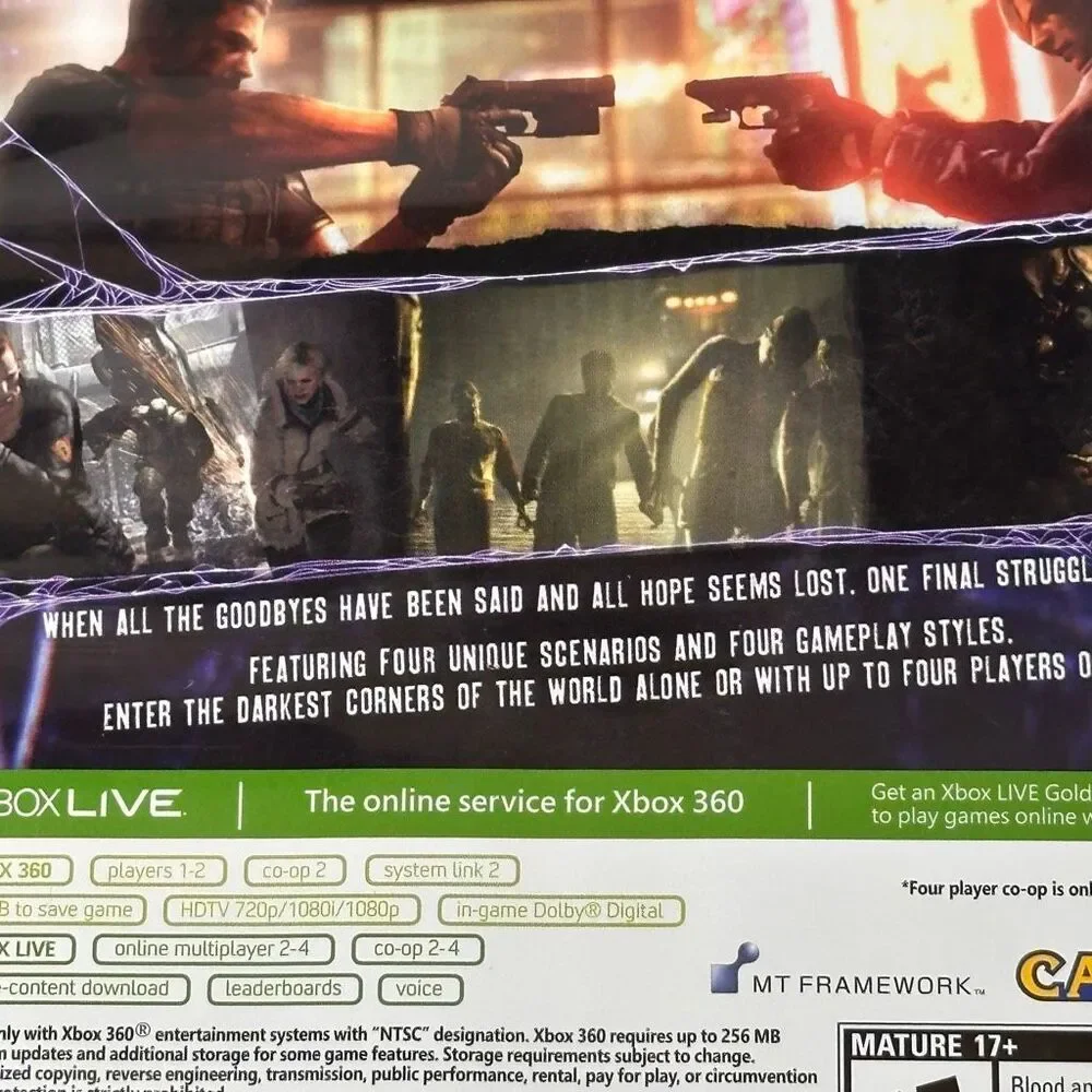 Resident Evil 6 XBOX 360 Videogame